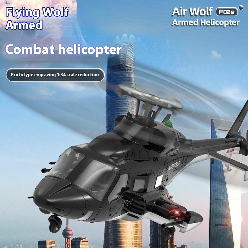 Yuxiang F02s Flying Wolf Helic - Rc Helicopter Case avaliação e preço