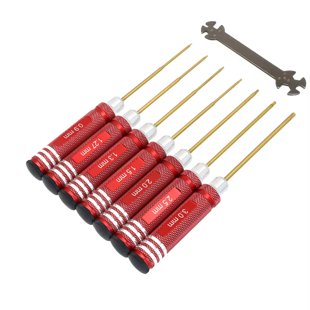 Conjunto de 7 Peças de Chaves  - Rc Helicopter Tool Kit avaliação e preço