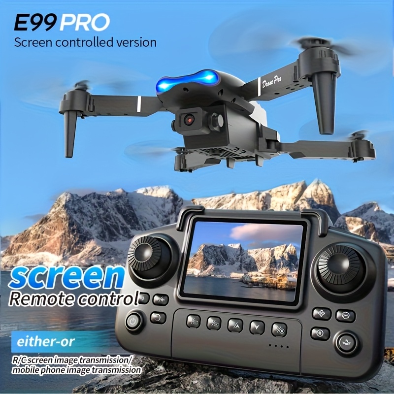 Drone dobrável E99 PRO MAX 202 - Rc Helicopter Case avaliação e preço